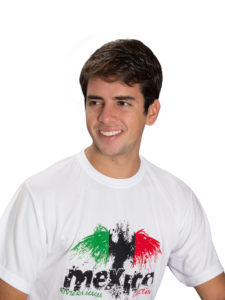 Playera Dry-fit cuello redondo Estampada con Serigrafía. 10 colores disponibles incluyendo Neón. Tallas S a 2XL