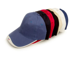 Gorras modelo Flag de gabardina Esmerilada de Algodón. Muchas opciones disponibles. Borda tus logotip