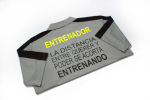 Playera Dry fit para Uniforme personalizada en Vinil Textil.